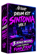 Drum kit Sintonia vol 1 + 3 Bônus